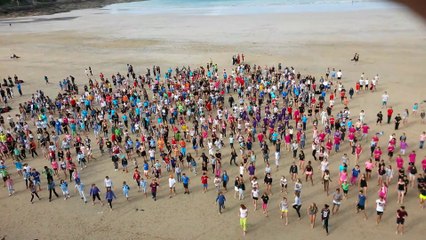#JSS2014 : Flash mob sur la plage de Dinard