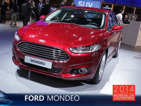 La Ford Mondeo en direct du Mondial de l'Auto 2014
