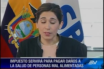 SRI analiza cómo se aplicará impuesto a la comida chatarra
