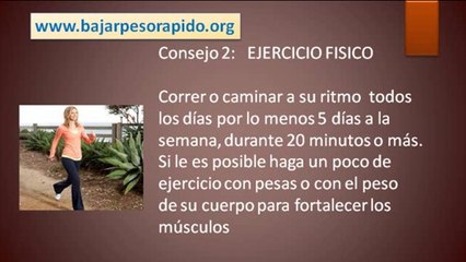 Bajar de Peso Rápido y Saludable