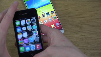 iPhone 4S iOS 8.0.2 - Review (4K)