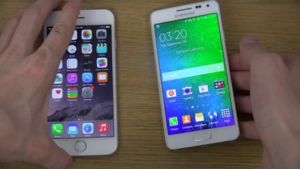 iPhone 6 vs. Samsung Galaxy Alpha - Review (4K)