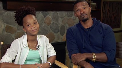 Jamie Foxx, Quvenzhané Wallis's ANNIE Challenge: Sing "Tomorrow"