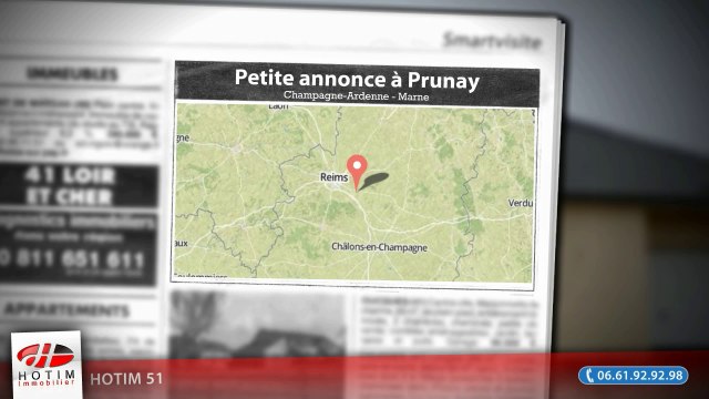 Maison 5 pièces à vendre, Prunay 51,