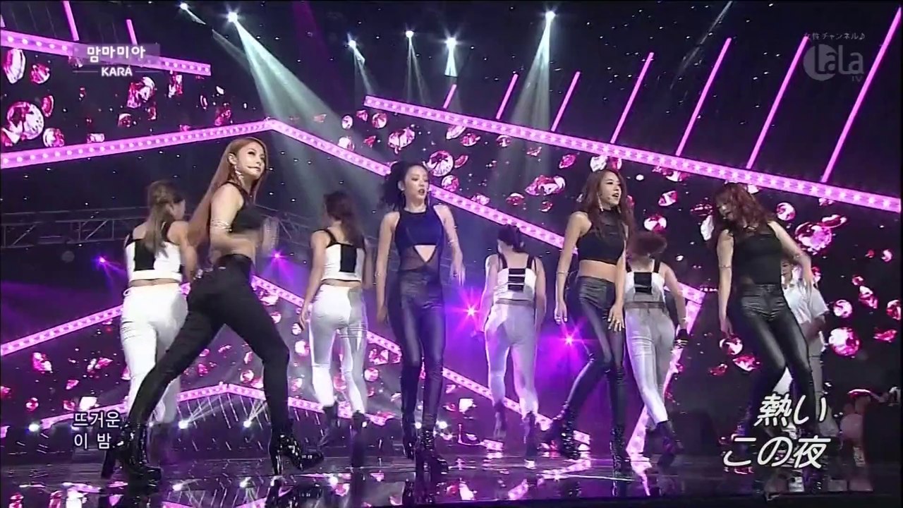 140914 KARA "Mamma Mia"　～人気歌謡