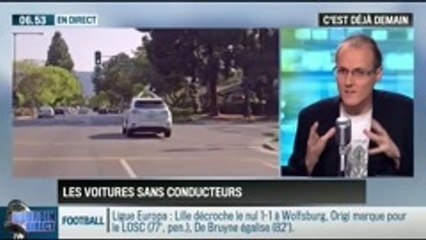La chronique d'Anthony Morel : Les voitures sans conducteur - 03/10