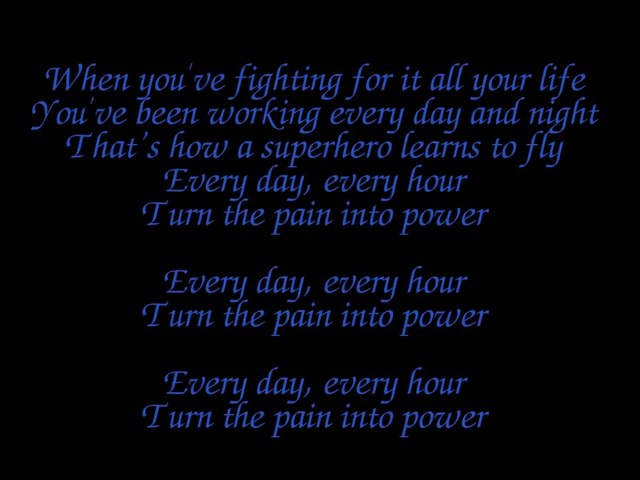 The Script - Superheroes (Lyrics) 