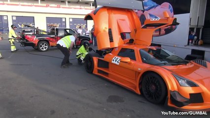 Gumpert Apollo Sport Almost Caught on Fire!
