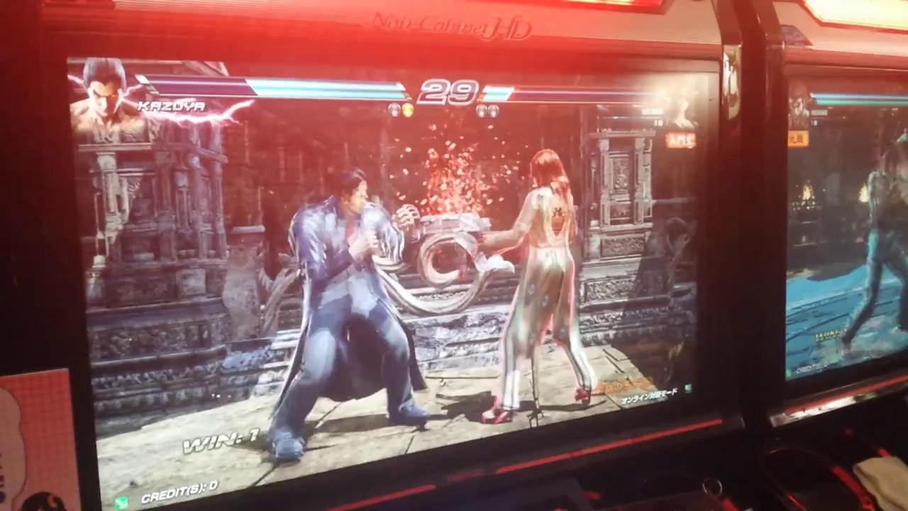 Tekken 7 Gameplay - Kazuya vs Katarina