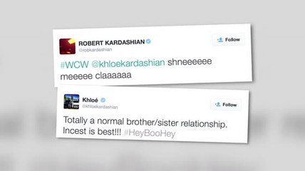 Khloe Kardashian macht Inzestwitze mit ihrem Bruder Rob