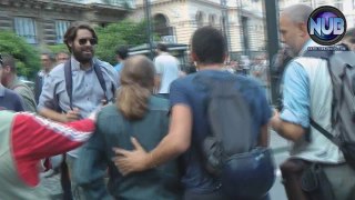 #BlockBCE Napoli - Rilascio arrestato