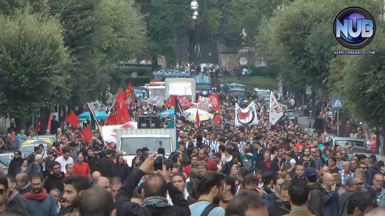 #BlockBCE Napoli - Corteo Rione Sanità