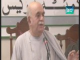 Don't lecture us about democracy, says Achakzai