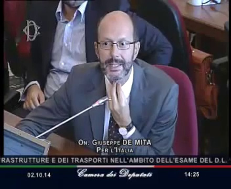 Roma - Audizione Ministro Lupi (02.10.14)
