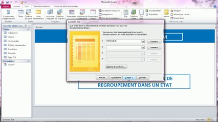 Access | Correction du TP 12