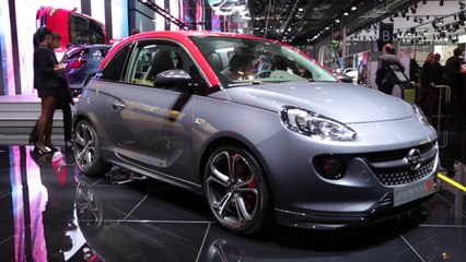 Vidéo Opel Adam S au Mondial de l'Automobile 2014 - L'argus