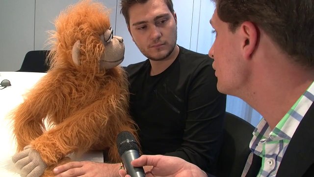 Jeff Panacloc et sa marionnette Jean-Marc