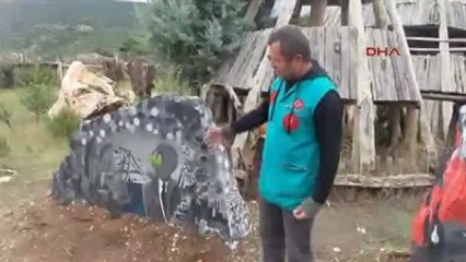 Antalya Atık Mermerler Üzerinde İnsan Tahribatı