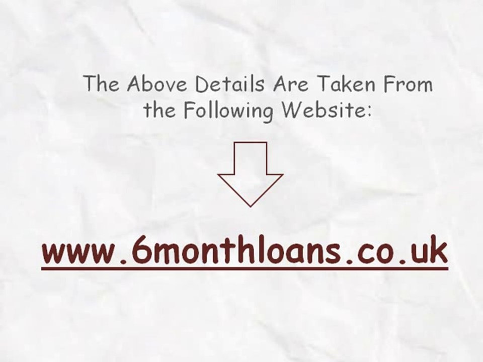Bad Credit 6 Month Loans- Instant Finance Always Available When You Have Bad Credit