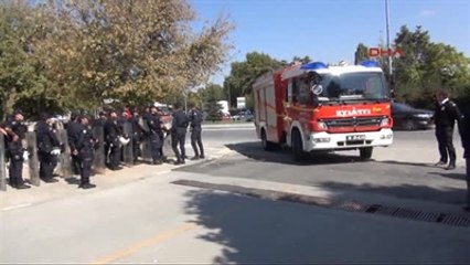 Enerji Bakanlığı?nda Yangın Paniği-Görüntülü