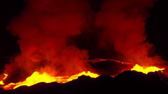 Destroy GoPro to capture a footage of this Amazing volcano Eruption