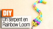 Faire un serpent en élastiques Rainbow Loom - Tuto DIY