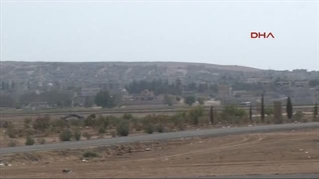 Suruç- Kobani'de Çatışmalar Sürüyor, Yoğun Dumanlar Yükseliyor-10