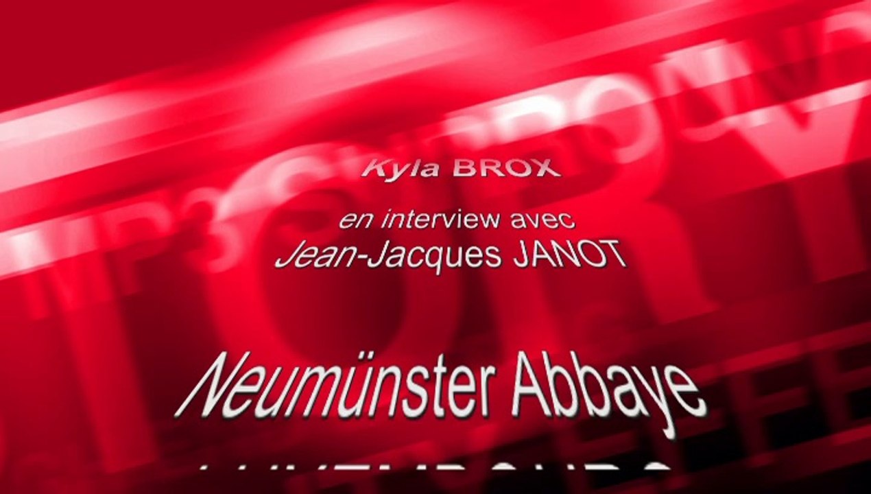 ITW KYLA BROX Neumünster Abbaye 10-09-2014