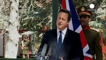 Cameron arrives in Kabul to meet new Afghan president