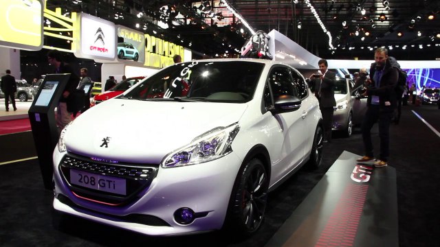 Vidéo Peugeot 208 GTI au Mondial de l'Automobile 2014 - L'argus