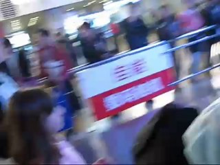 Beijing Airport arrival