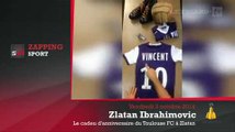 Zap'Sport : Le cadeau du Toulouse FC à Ibrahimovic pour son anniversaire