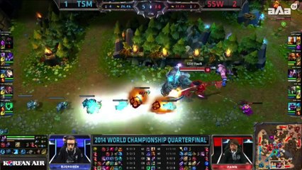 S4WC 1/4 - TSM vs Samsung White - Game 4 - League of Legends