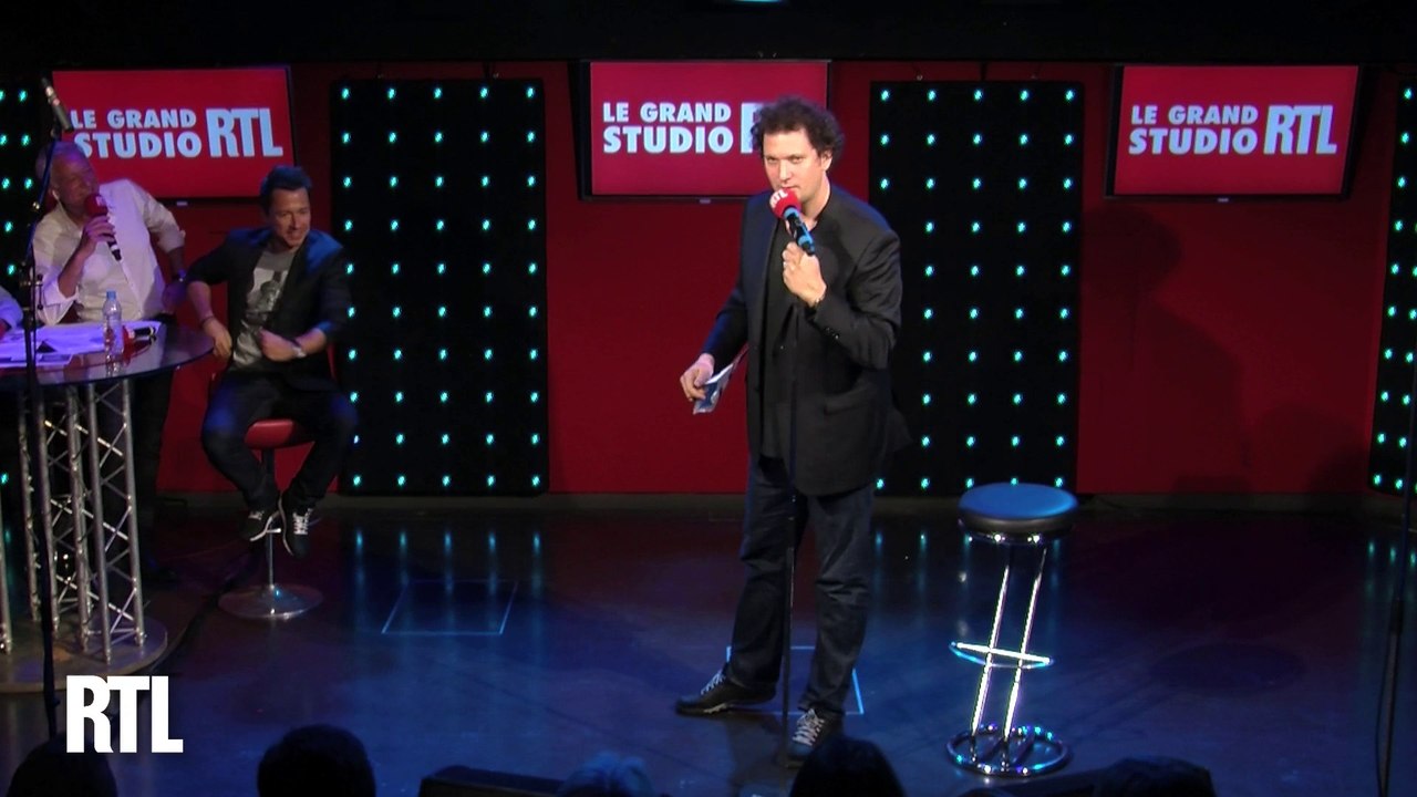 Eric Antoine dans le Grand Studio Humour de Laurent Boyer sur RTL.