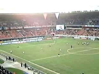 tifo des 15 ans lutece falco vue de la G