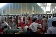 beautiful dua after namaz jumma in Faisal Mosque today [3-october 2014