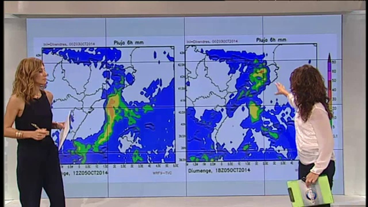 TV3 - Els Matins - Més bon temps dissabte que diumenge