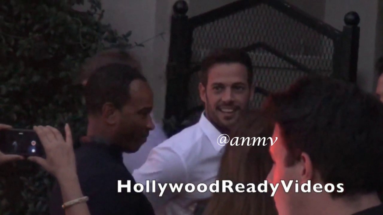 William Levy (@willylevy29) arrives at the Latina Magazine party in West Hollywood 02.10.2014