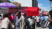 Mexique: manifestation pour les 43 étudiants disparus