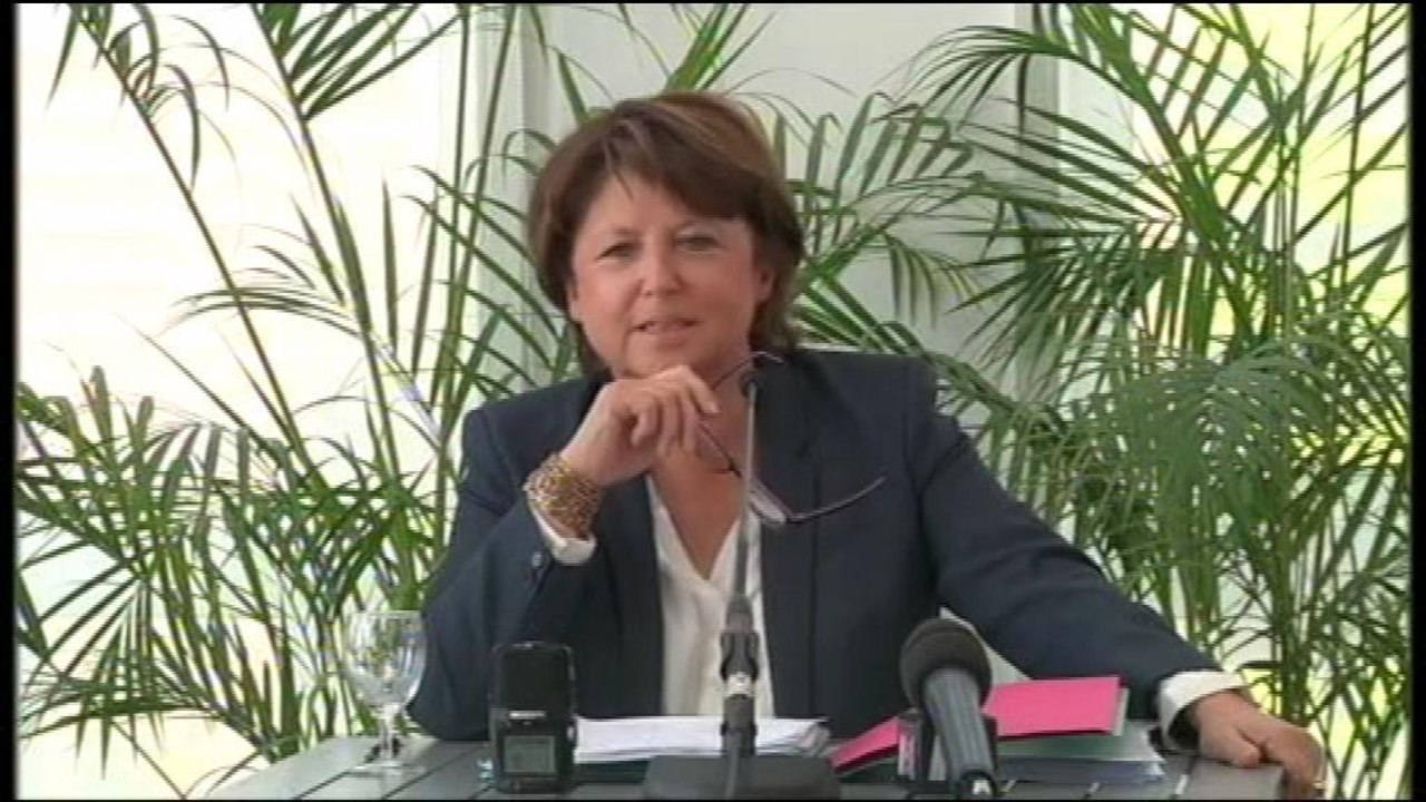 Aubry moque "le comique de répétition" de Sarkozy sur les 35h