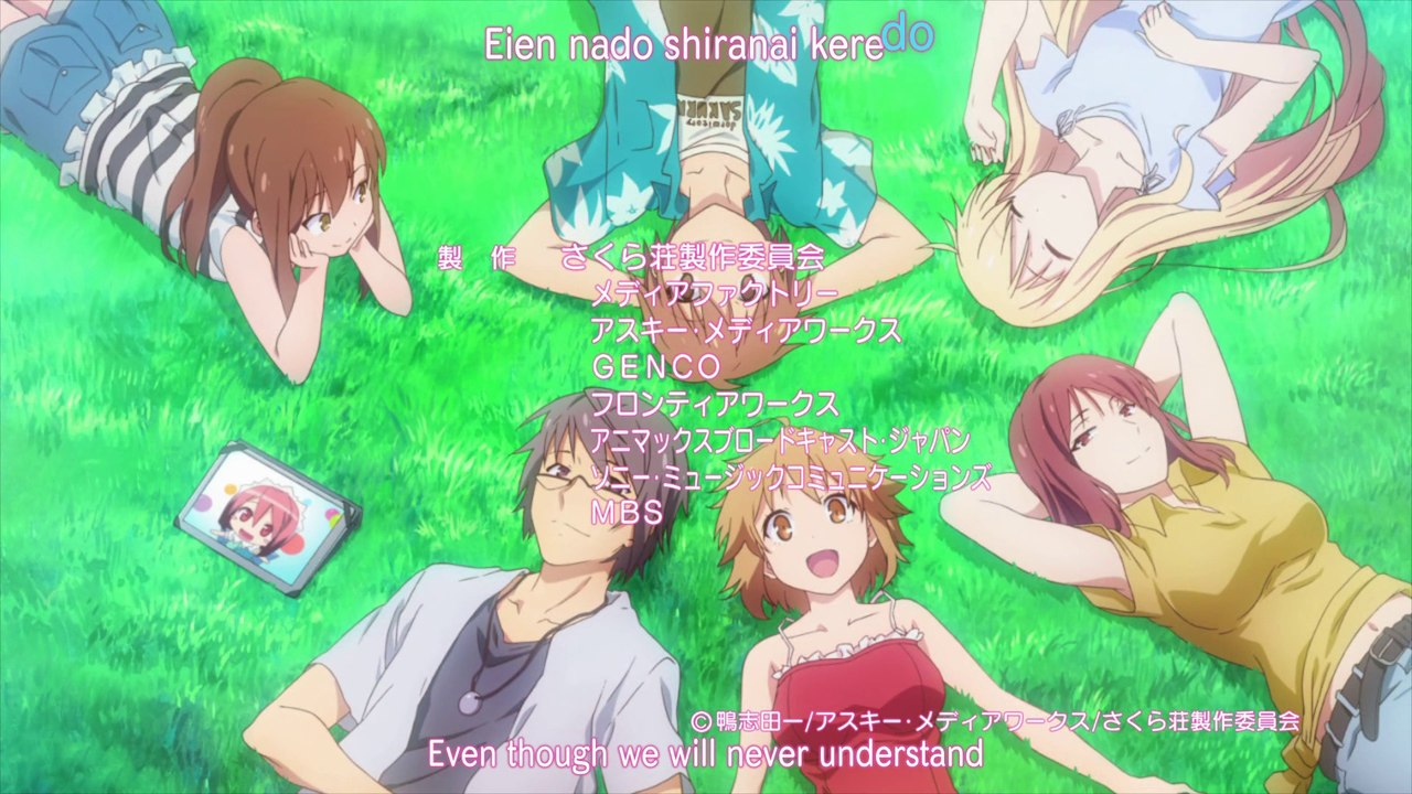 [NyuFX][ASS] Sakurasou No Pet Na Kanojou END