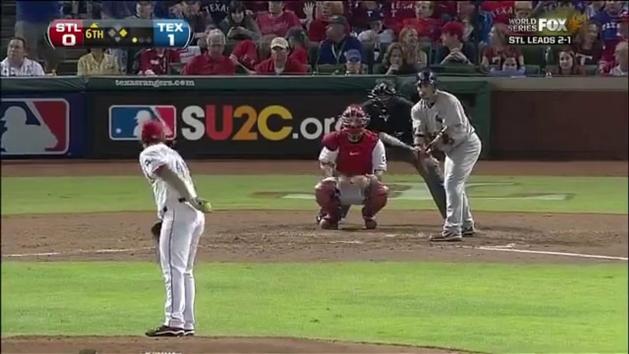 MLB 2011 World Series G4 - Texas Rangers vs St. Louis Cardinals 2011-10-23