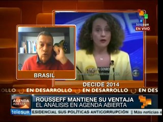 Dilma representa para brasileños seguir distribuyendo riqueza: experto
