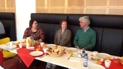 voorbereiding afscheidseten voor onze potential Mike