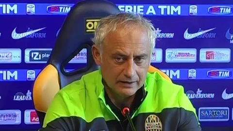 Video Hellas Verona, Mandorlini: 'Gollini ha un grande futuro. Cagliari avversario temibile'