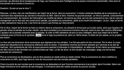 Bernard de Montréal - Dialogue avec l'invisible 1997 BDM - livre_video - chapitre 10 - Questions diverses (partie1)