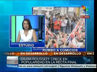 Brasil: último debate fortalece opciones de Rousseff en contienda