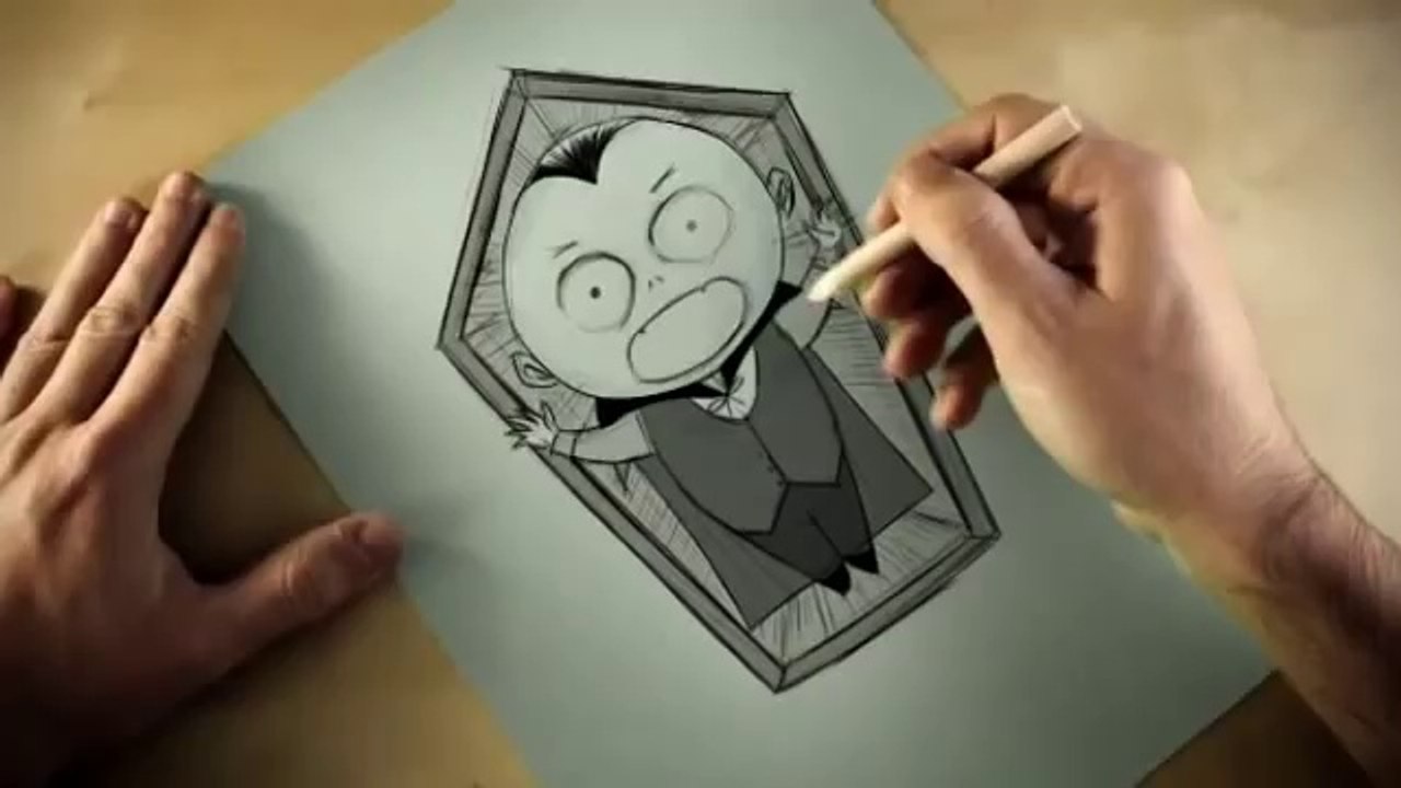 El cortometraje de animación más corto de la historia - Vampire Bash