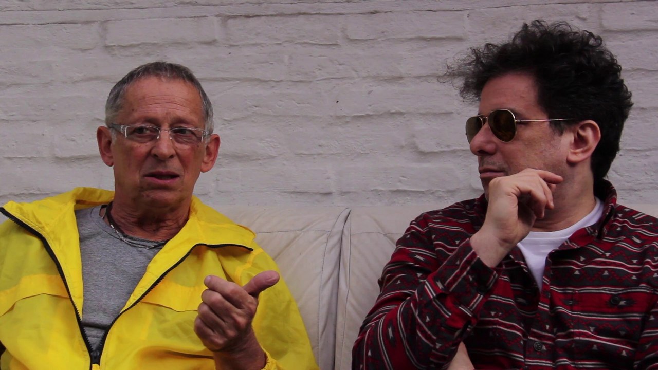 entrevista a Andres Calamaro y  Hugo Fattoruso