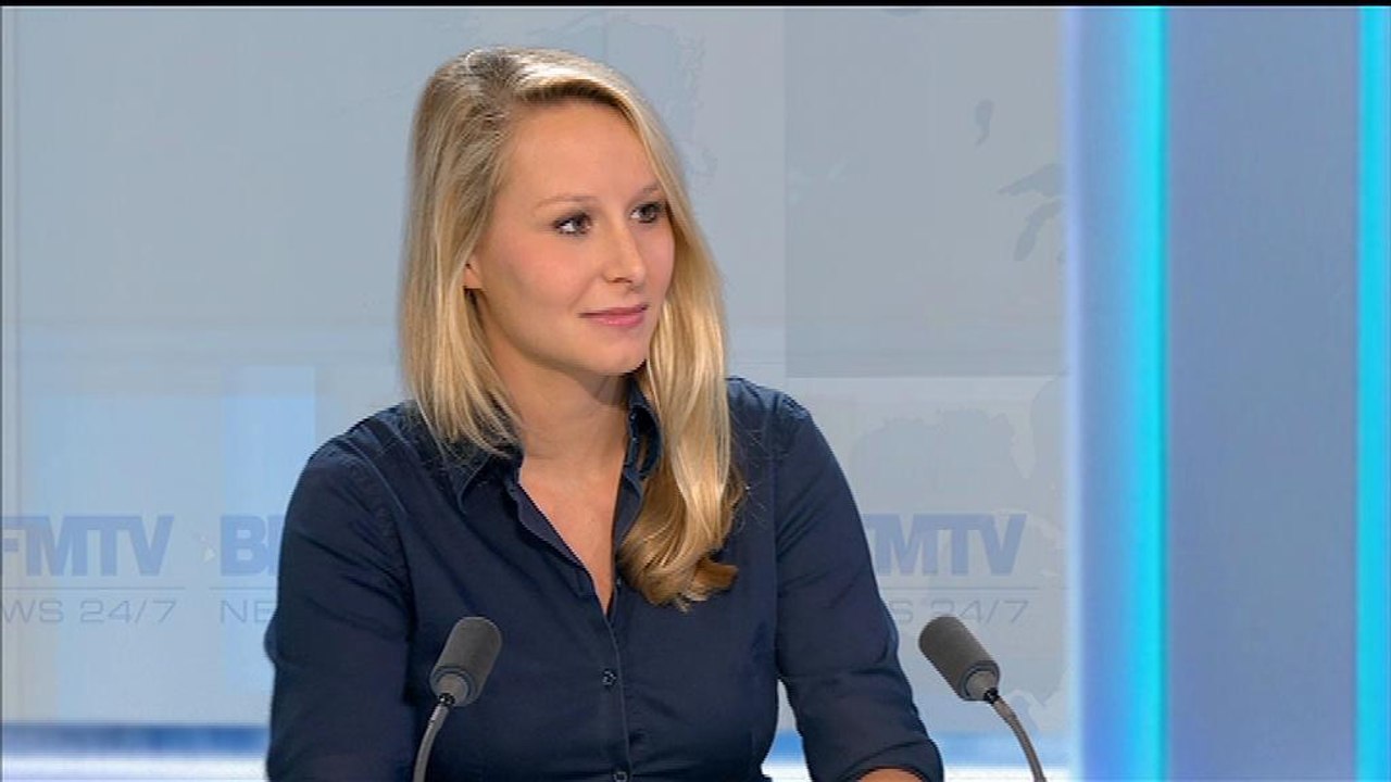 Marion Maréchal-Le Pen: "Il y aura toujours quelques cocus à l'UMP pour aller voir des meetings" de Sarkozy